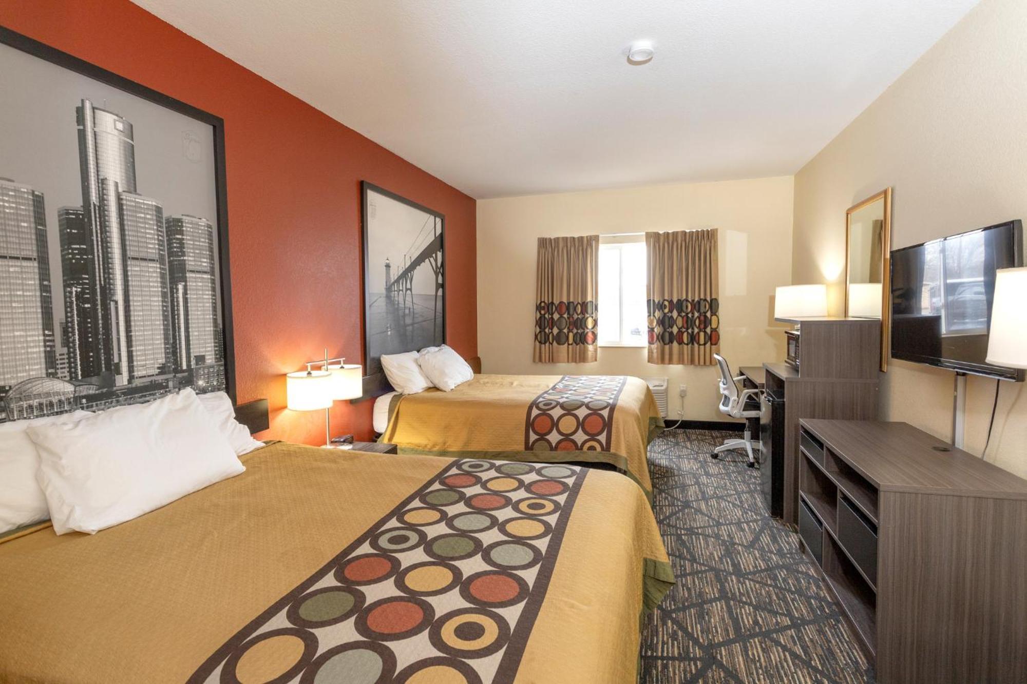 Motel Super 8 By Wyndham Big Rapids Exterior foto