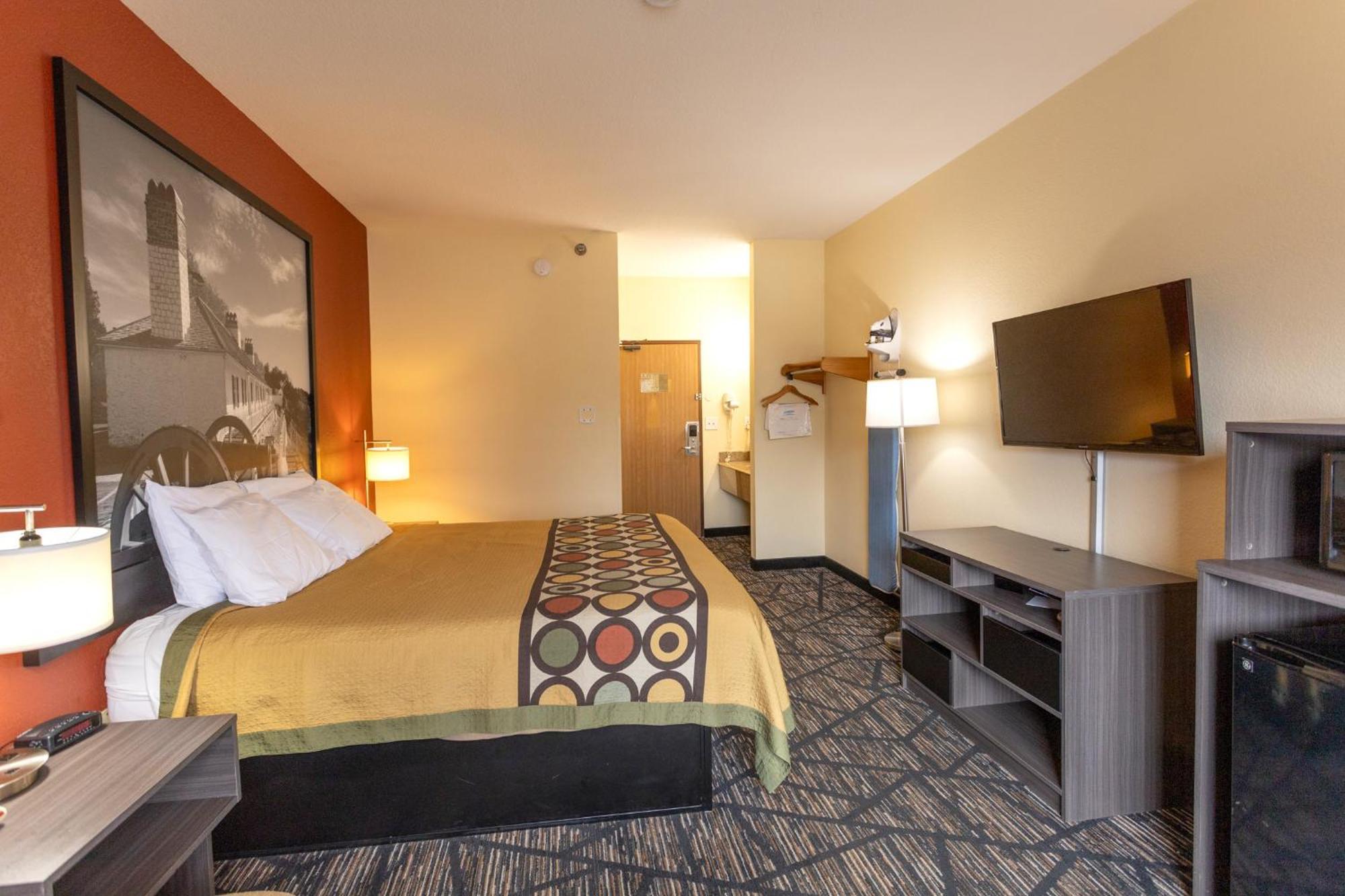 Motel Super 8 By Wyndham Big Rapids Exterior foto