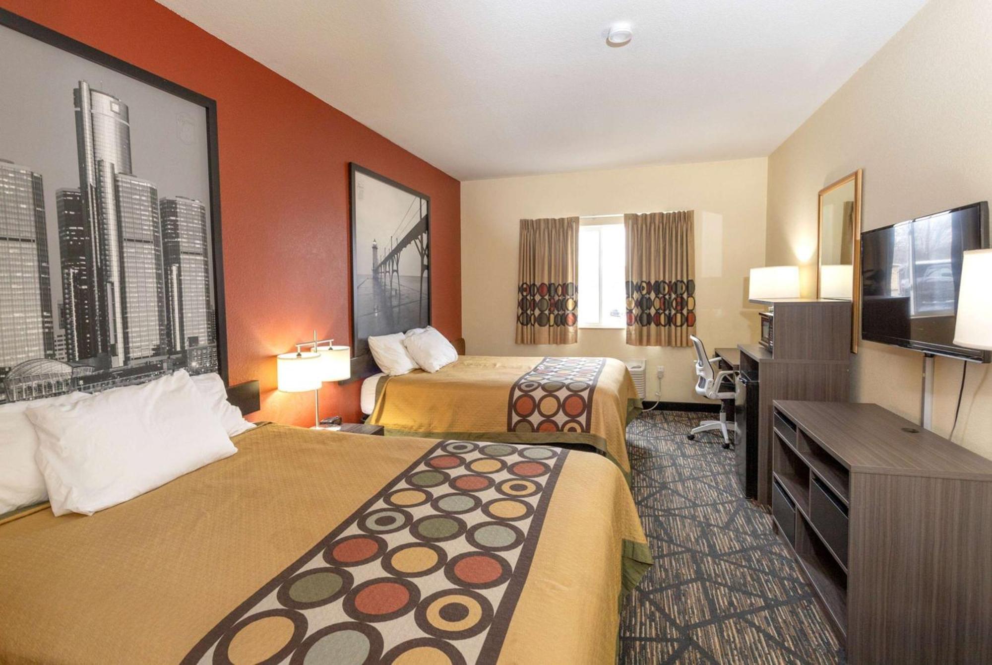 Motel Super 8 By Wyndham Big Rapids Exterior foto